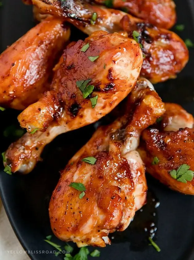 Barbecue Baked Chicken Drumsticks