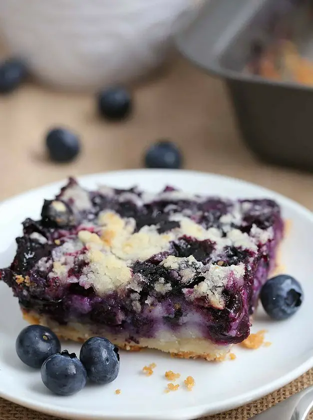 Easy Blueberry Pie Bars