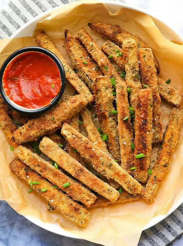 Crispy Baked Eggplant Fries