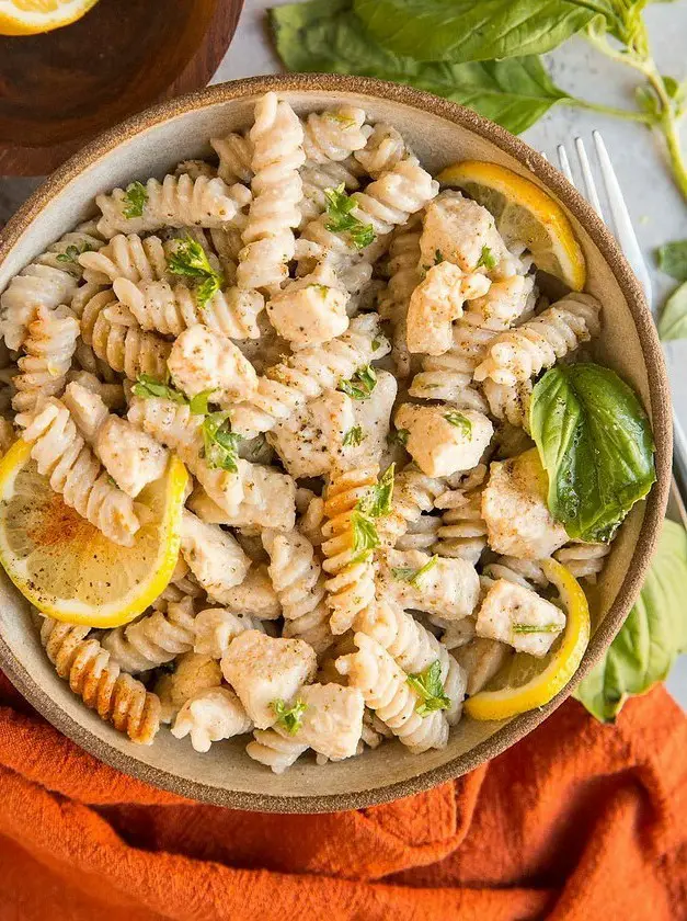 Gluten-Free Dairy-Free Creamy Chicken Pasta