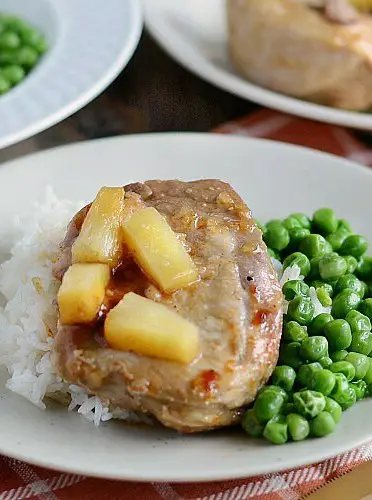 Instant Pot Hawaiian BBQ Pork Chops