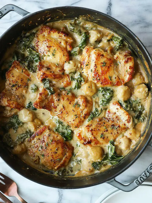 Creamy Chicken and Gnocchi