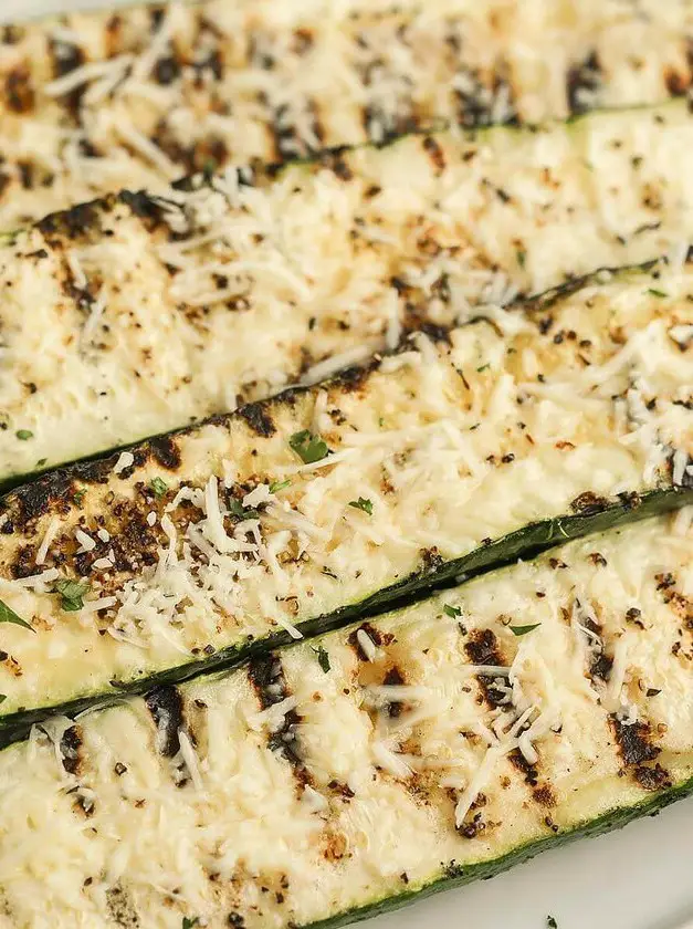 Parmesan Grilled Zucchini