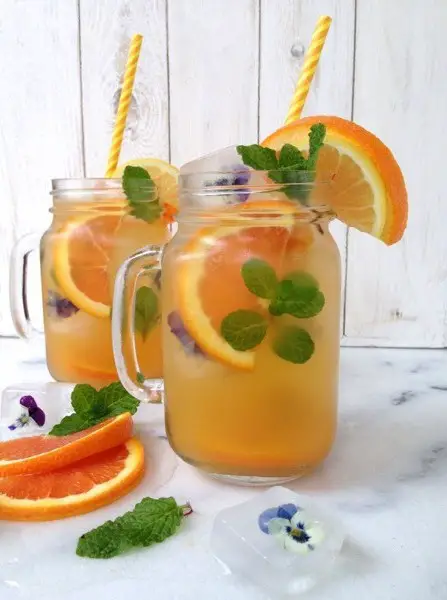 Sparkling Orange Lemonade