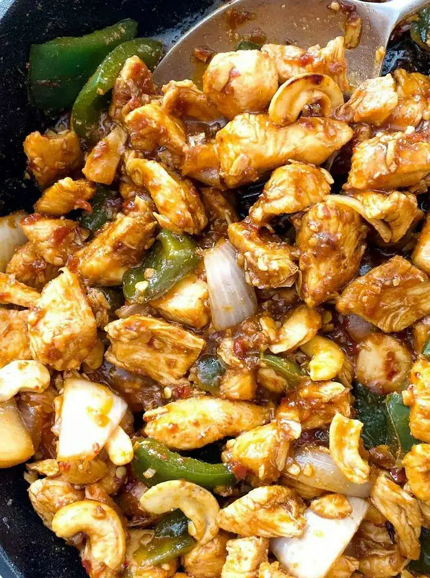 Easy Keto Cashew Chicken