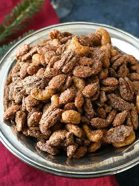 Sweet Spicy Christmas Nuts