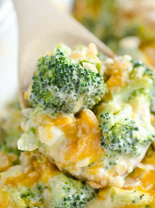 Broccoli Casserole with Ritz Crackers