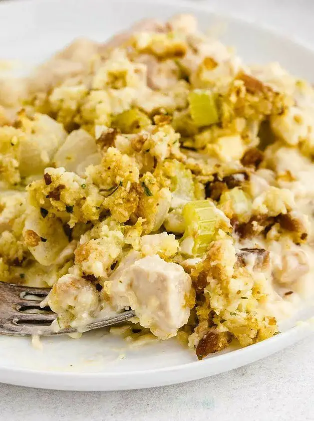 Chicken Casserole with Stuffing