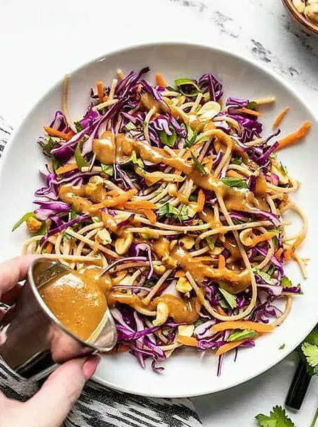 Cold Peanut Noodle Salad