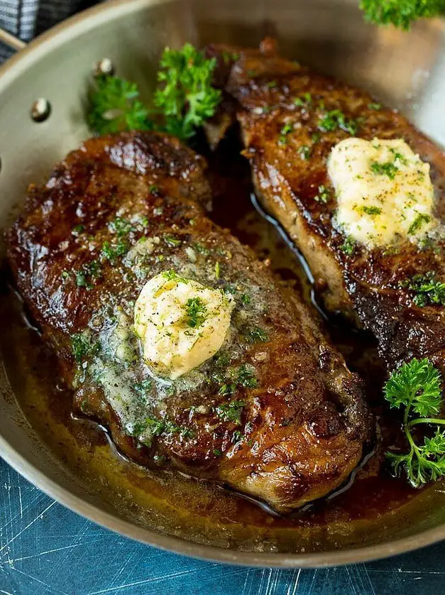 Sirloin Steak with Garlic Butter