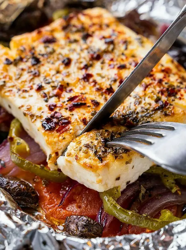 Spicy Baked Feta