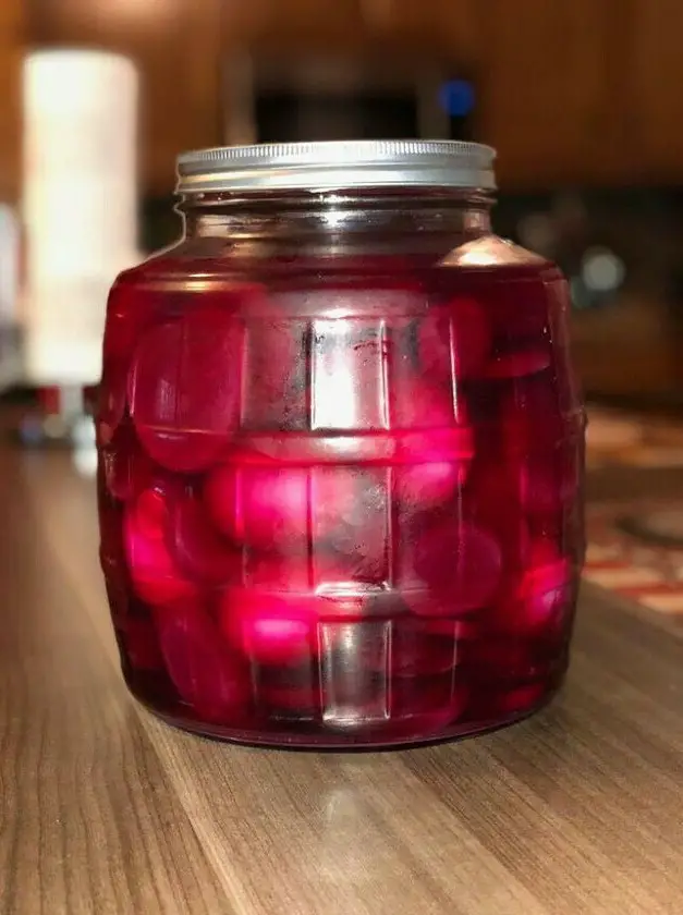 Pickled Eggs with Beets