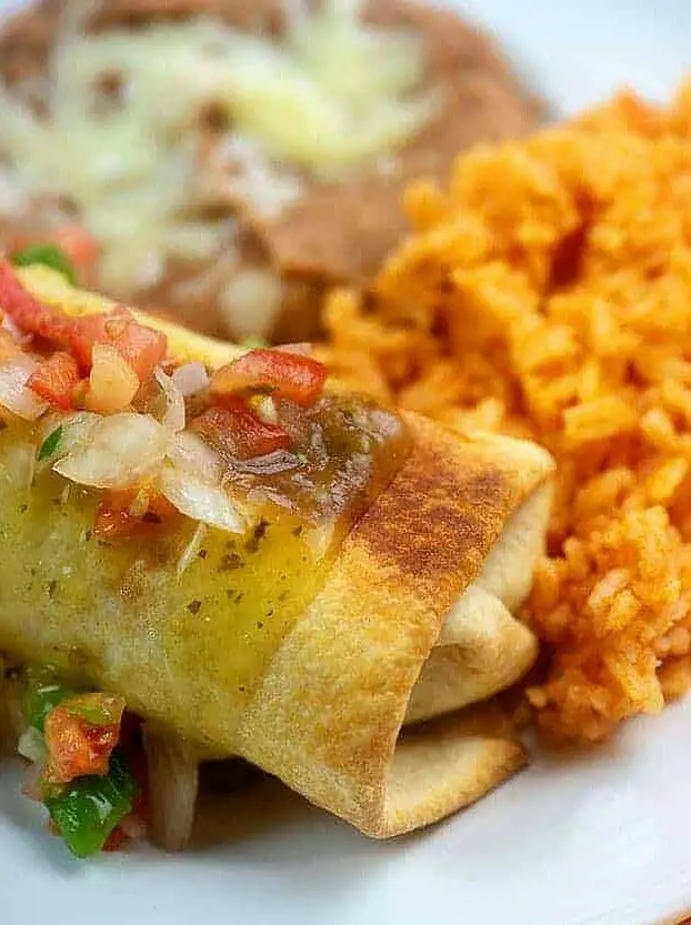 Chicken Chimichangas