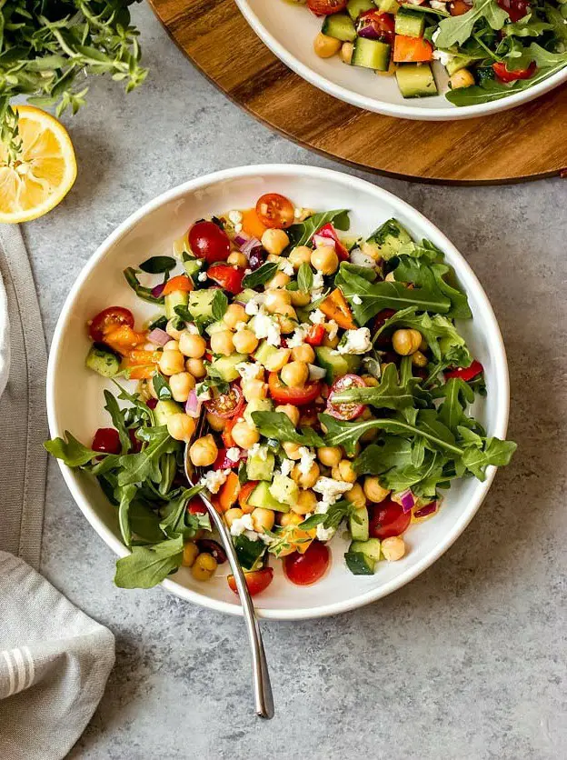 Greek Chickpea Salad