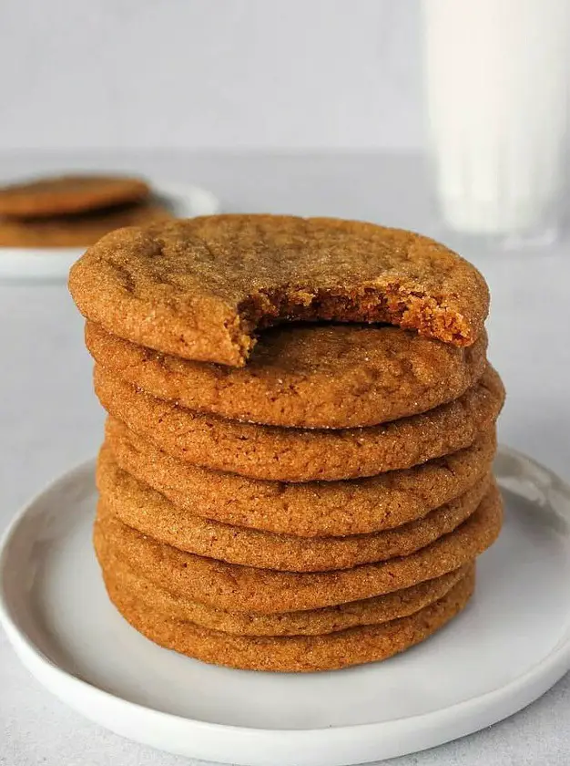 Big Soft Ginger Cookies