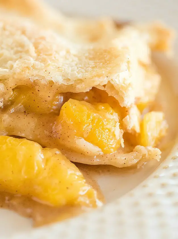 Double Crust Peach Cobbler