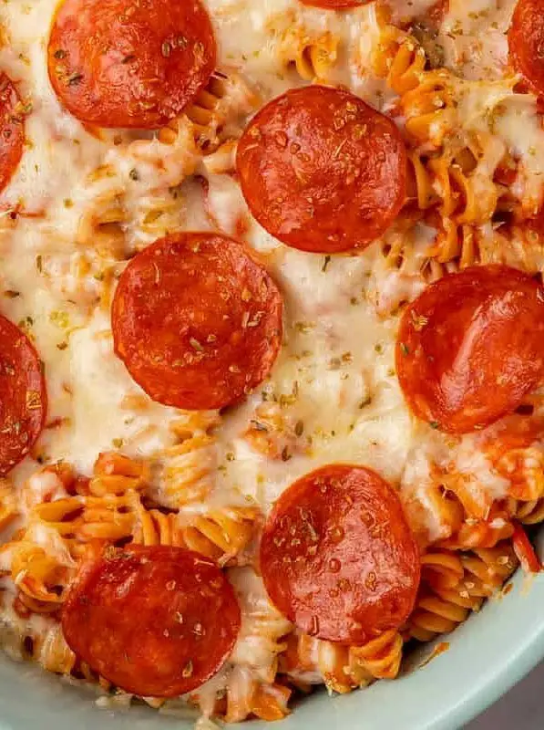 Pepperoni Pizza Casserole