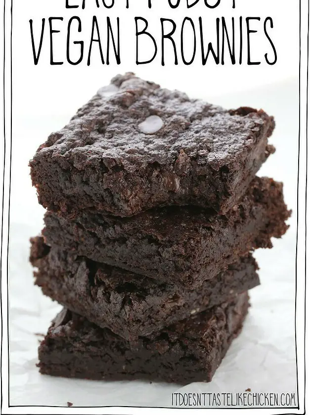 Easy Fudgy Vegan Brownies