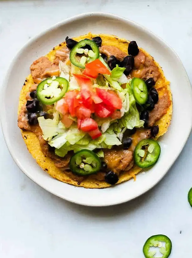 Vegetarian Tostadas