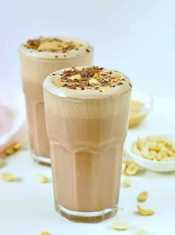 Keto Smoothie with Peanut Butter