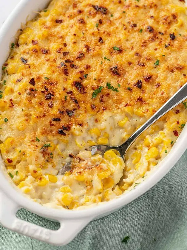 Baked Creamed Corn Casserole