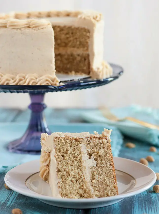 Old Fashioned Peanut Butter Cake