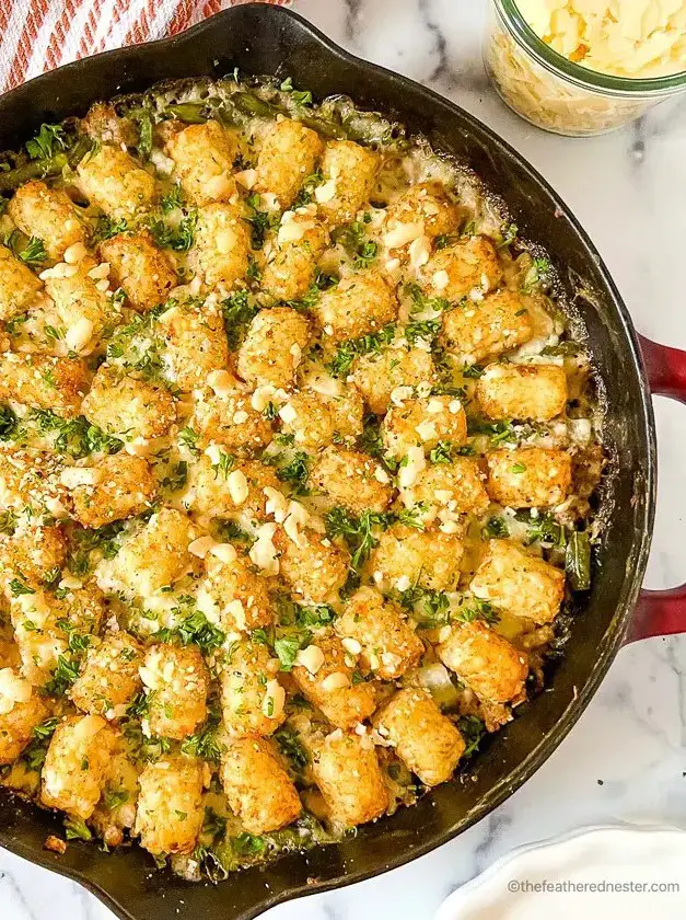 Tater Tot Turkey Casserole