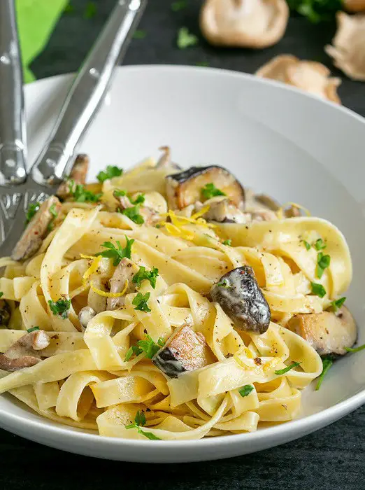 Shiitake Mushroom Pasta