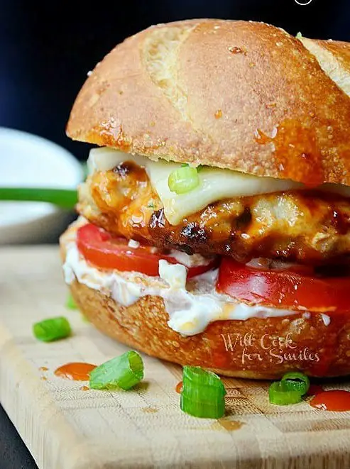 Buffalo Chicken Burger