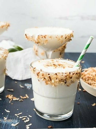 Frozen Coconut Margaritas