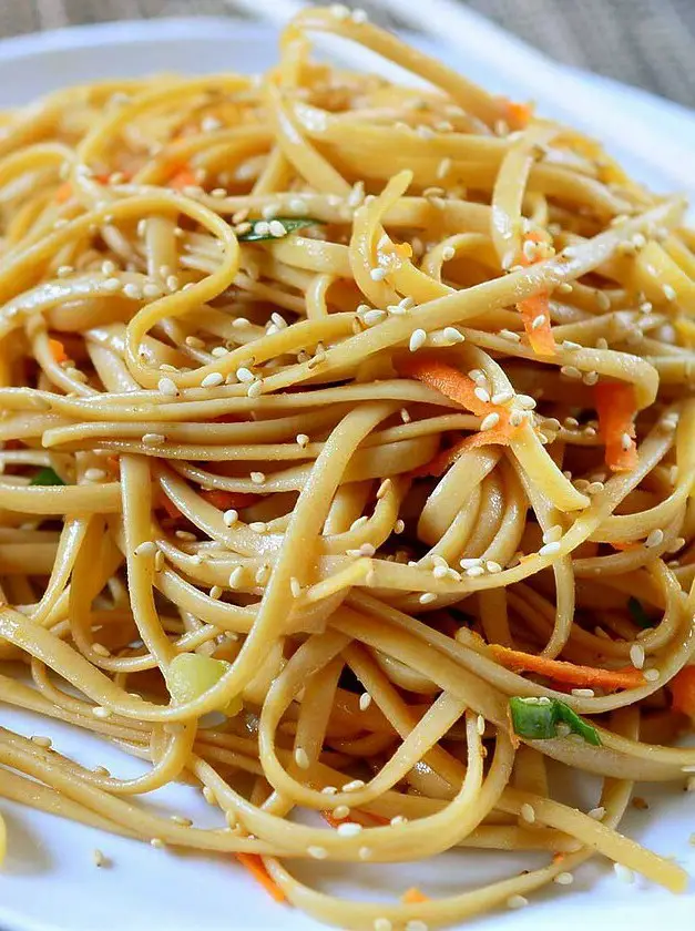 Cold Sesame Noodle Salad