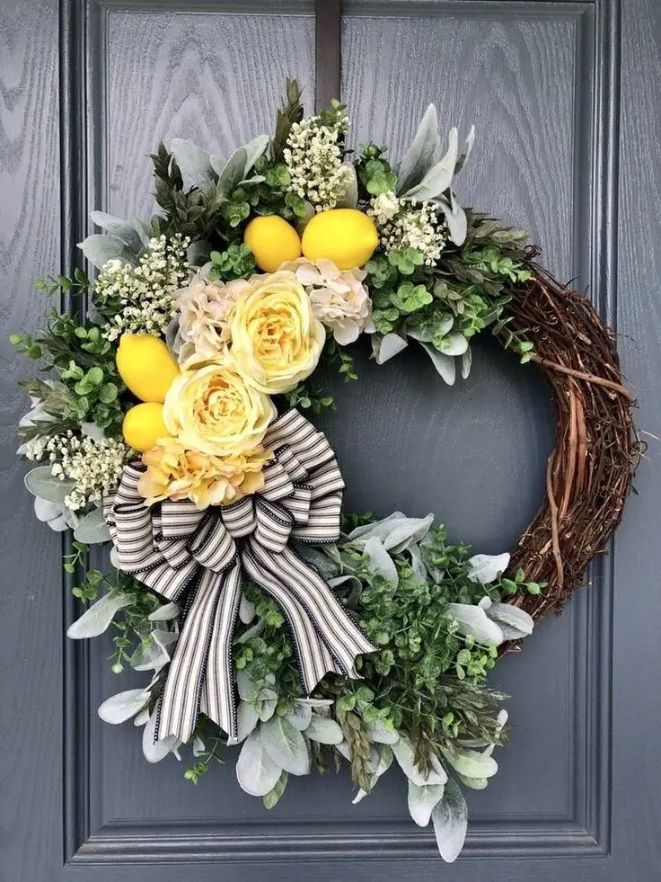 SUNNY LEMON WREATH