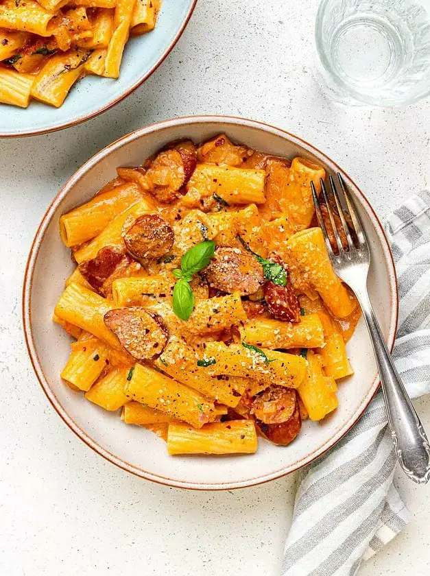 One Pot Sausage Pasta