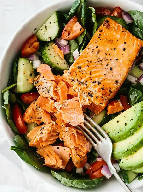 Salmon Avocado Salad