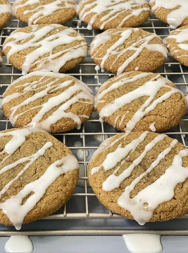 Iced Ginger Cookies