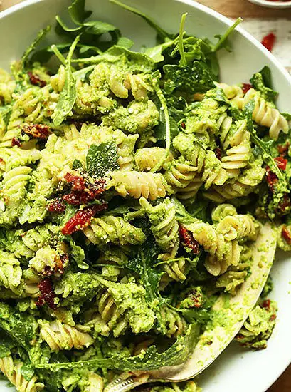 Pea Pesto Pasta