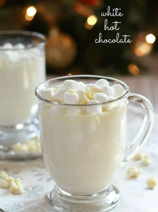 Homemade White Hot Chocolate