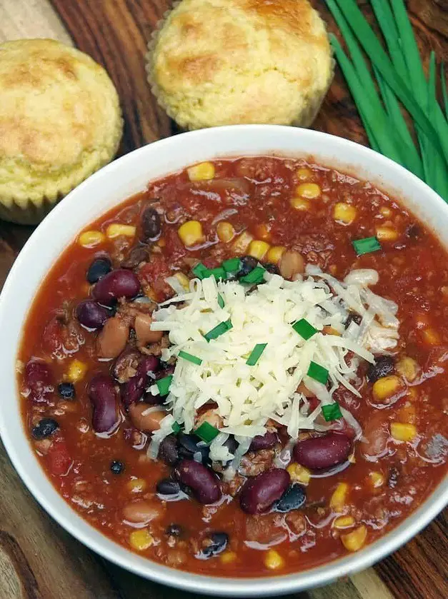 Vegetarian Crockpot Chili