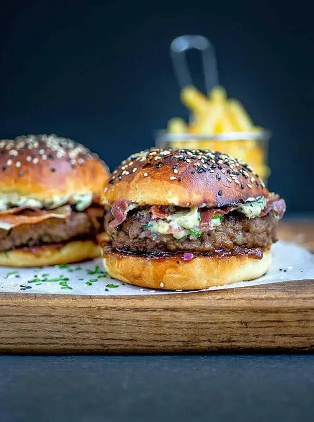 Blue Cheese Burgers