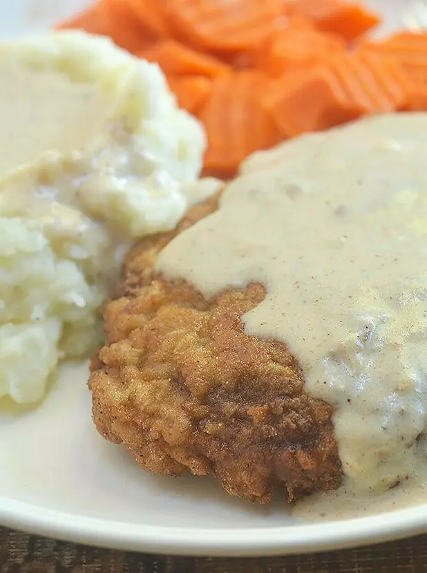 Country Fried Steak with Cream Gravy