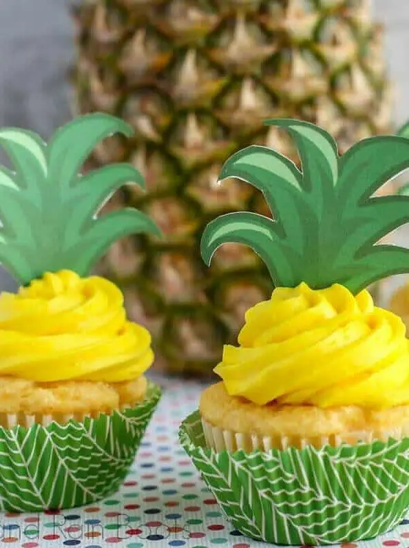 Pineapple Cupcakes