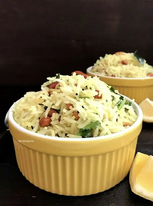 Indian Lemon Rice