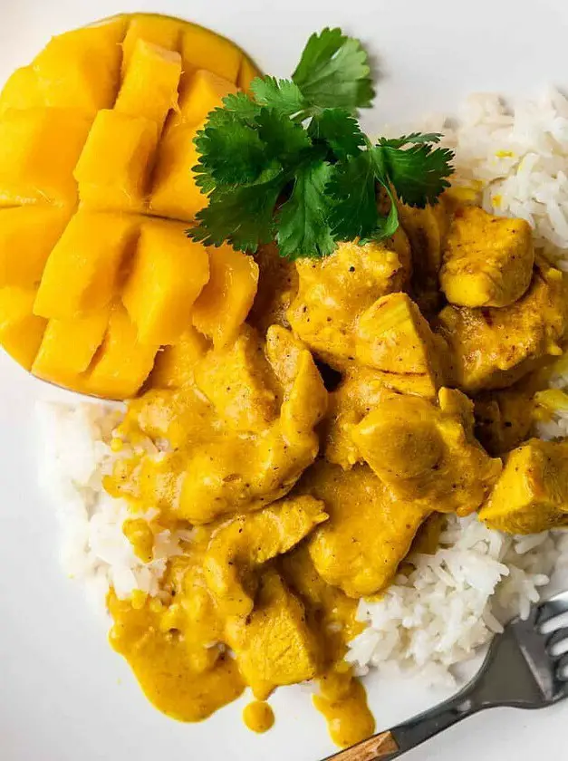 Mango Curry Chicken