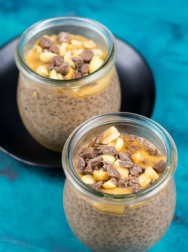 Peanut Butter Cup Chia Pudding