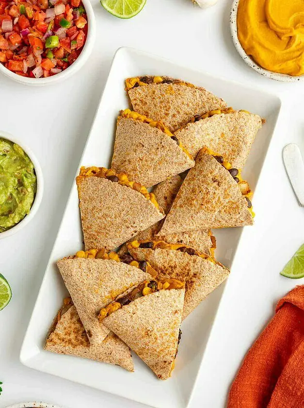 Sweet Potato Black Bean Quesadillas