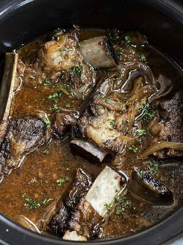 Crockpot Braised Short Ribs