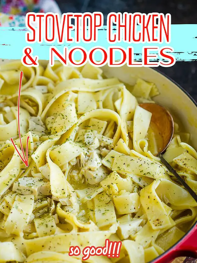 Easy Stovetop Chicken Noodle Soup