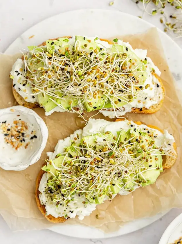 Ricotta Avocado Toast