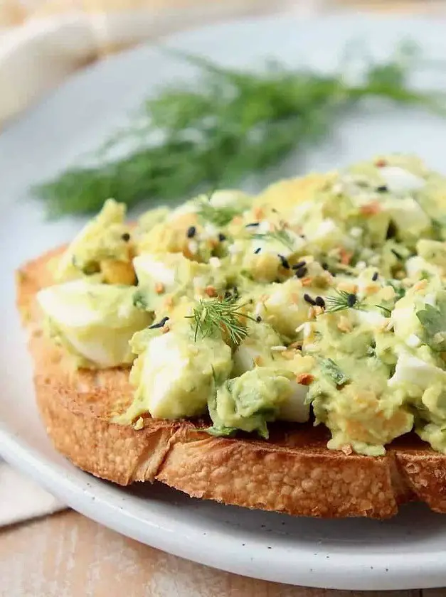 Avocado Egg Salad Toast