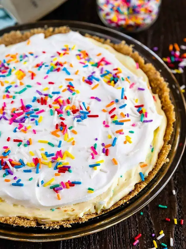 Funfetti Birthday Pie